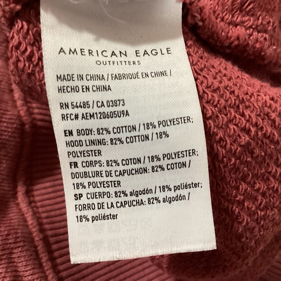 American Eagle Oversized Hoodie Size Large - Picture 5 of 6